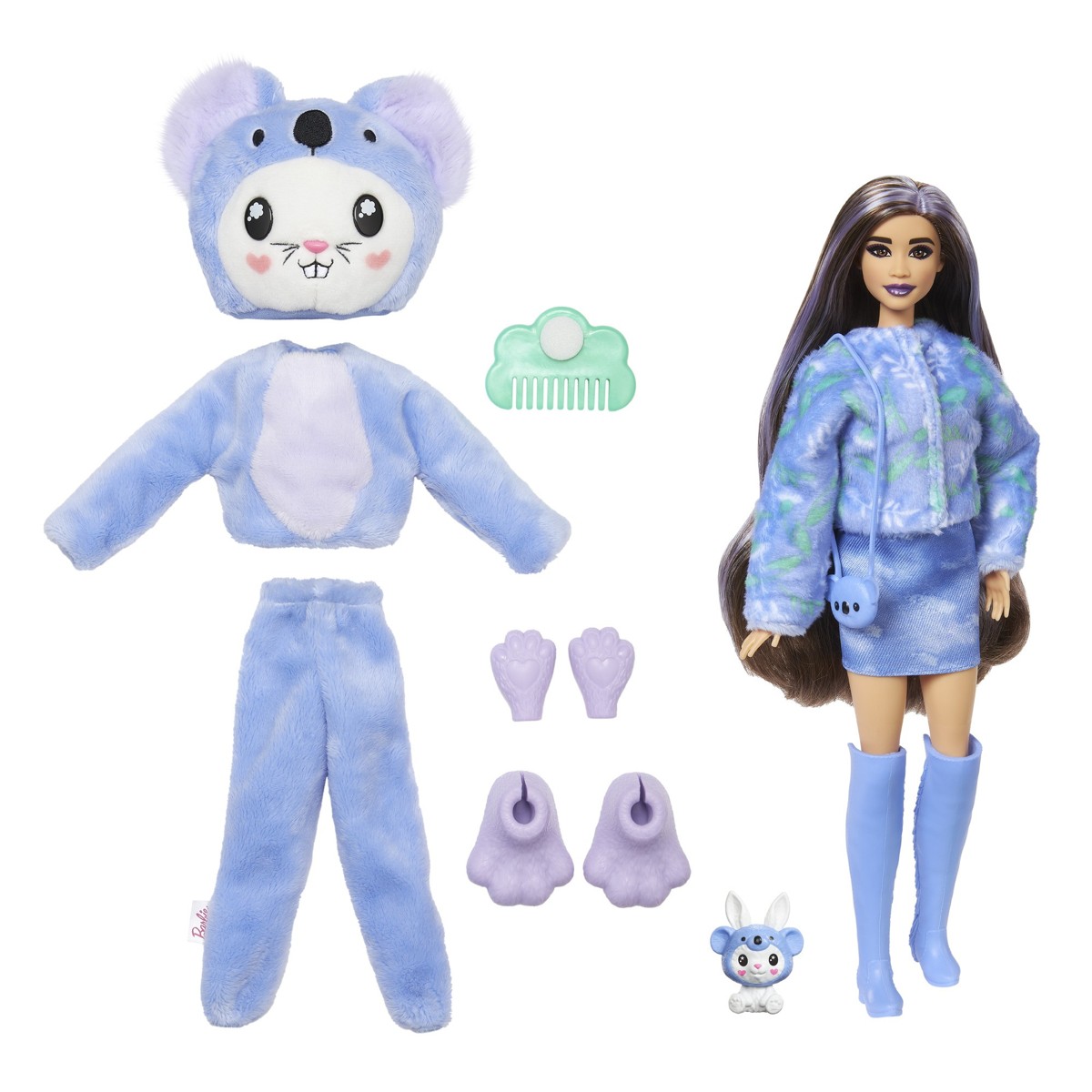 BARBIE Cutie Reveal, lutka, zec i koala - Image 3