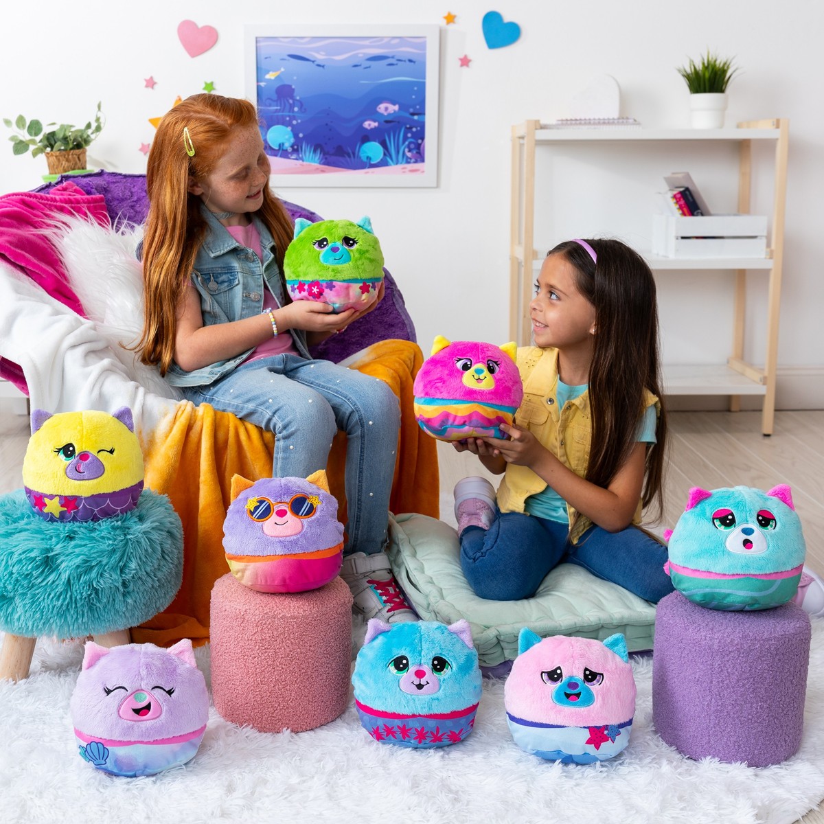 BASIC FUN, plišana igračka, Misfittens Merkitties - Image 7