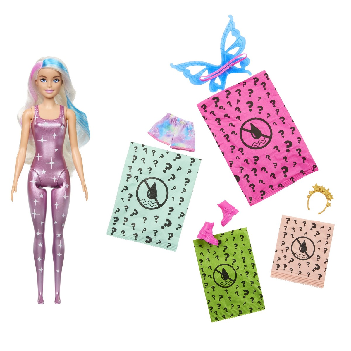 BARBIE Color Reveal, lutka, galaksija duge - Image 5