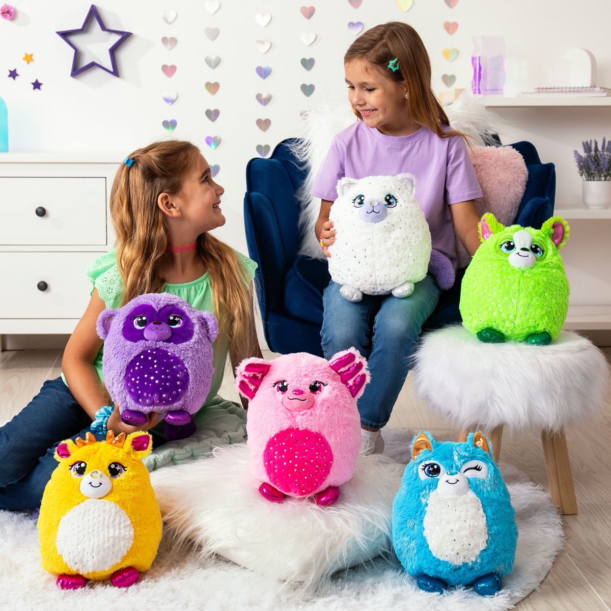 BASIC FUN Misfittens, plišana igračka, mačka - Image 8