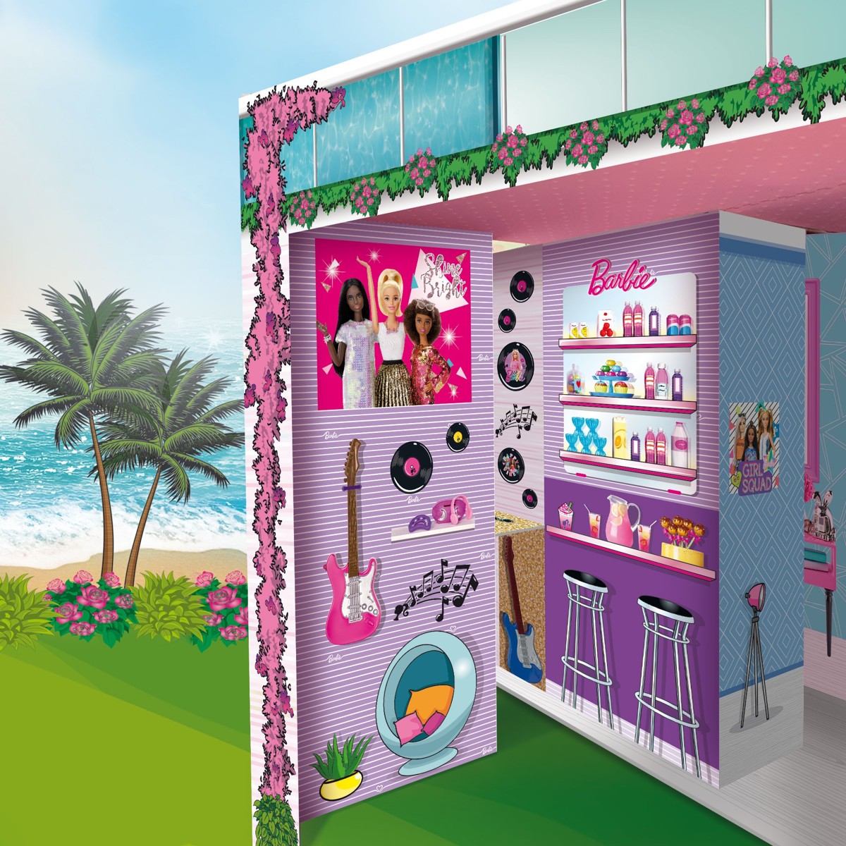 BARBIE, igračka, ljetna vila s lutkom - Image 5