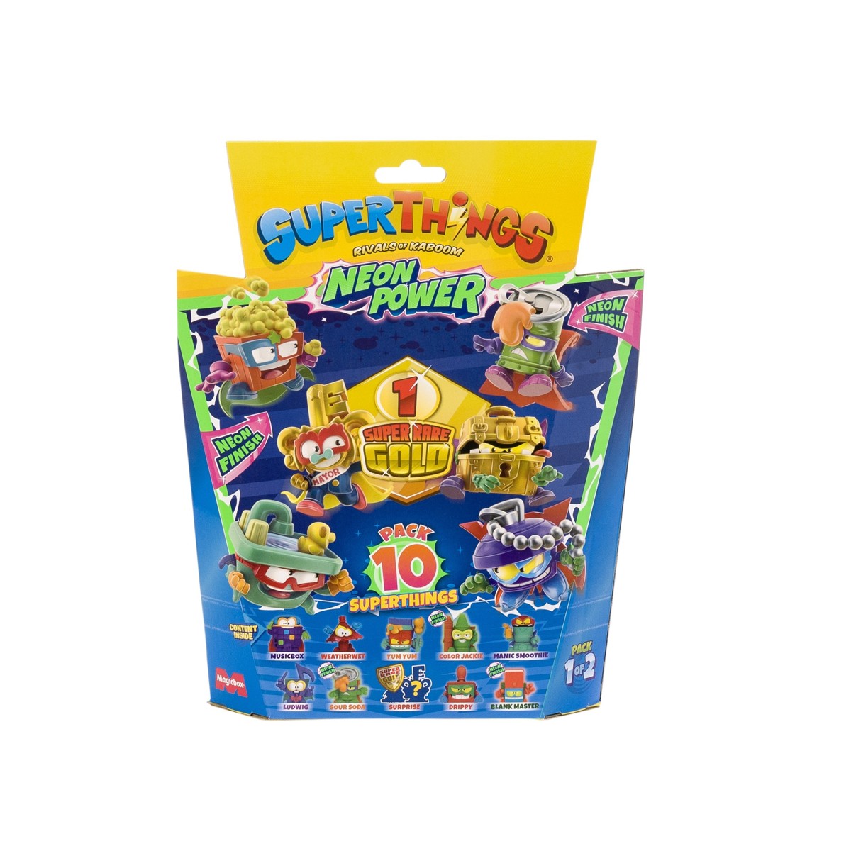 SUPERTHINGS, mini figure, Neon Power, 10 kom - Image 2