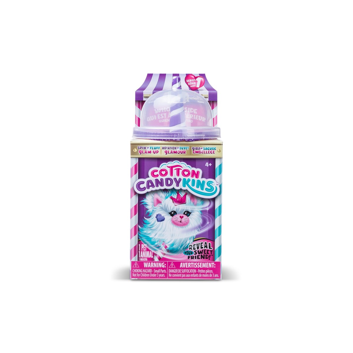 BASIC FUN, plišana igračka, mirišljavi čupavci Cotton CandyKins - Image 3