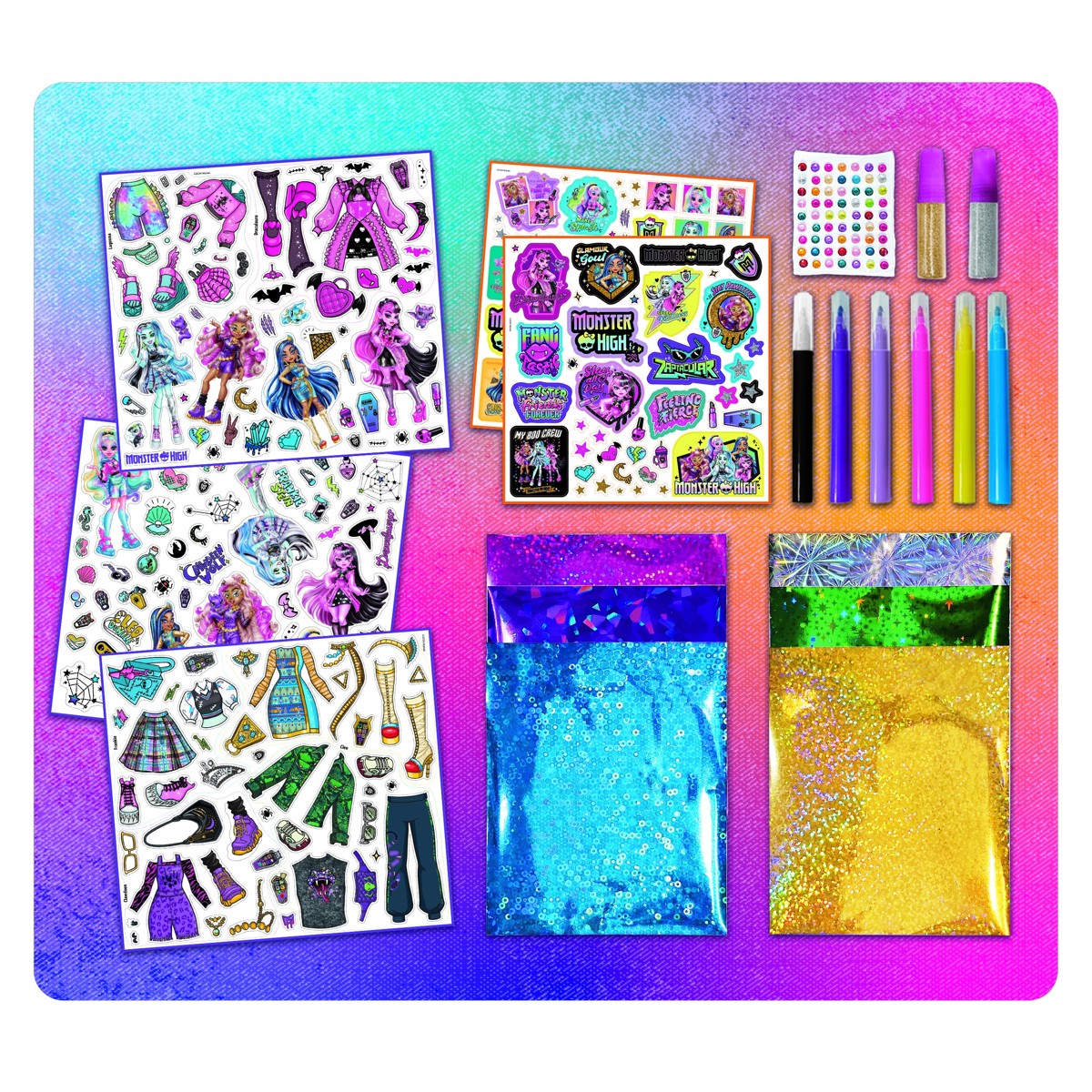 MONSTER HIGH, blok za crtanje, Monster Cute - Image 4