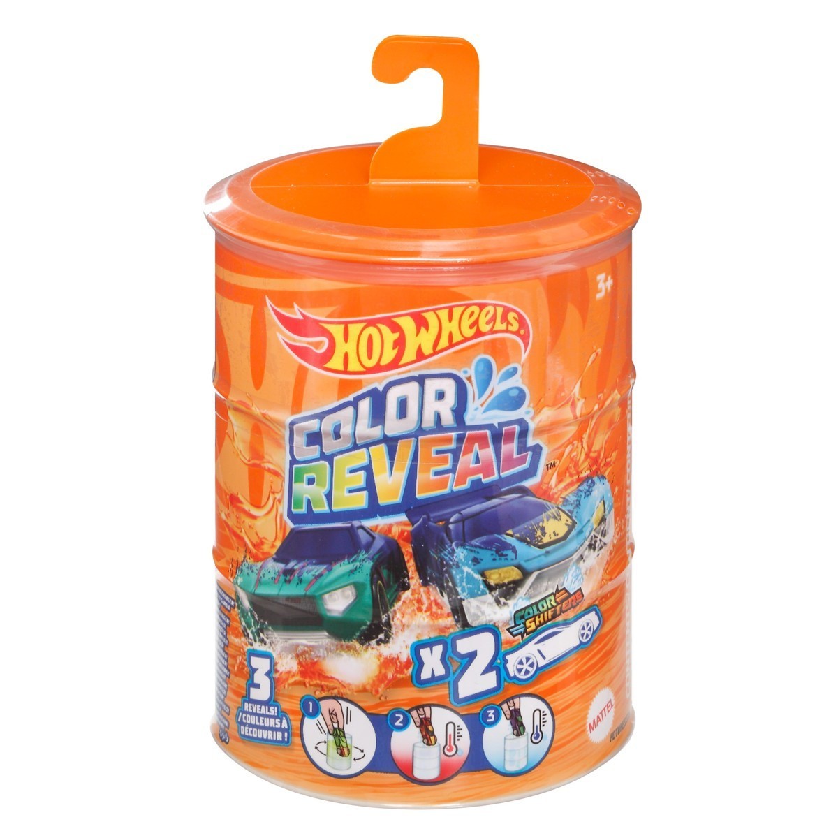 HOT WHEELS Color Reveal, autić, duo pakiranje, omjer 1:64 - Image 8