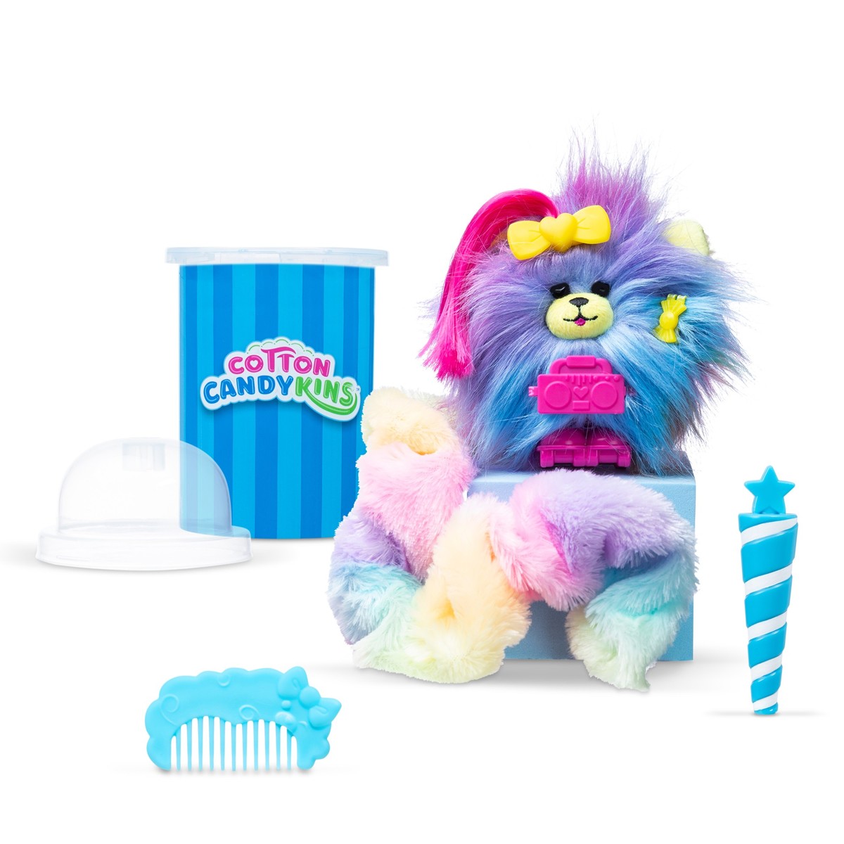 BASIC FUN, plišana igračka, mirišljavi čupavci Cotton CandyKins - Image 2