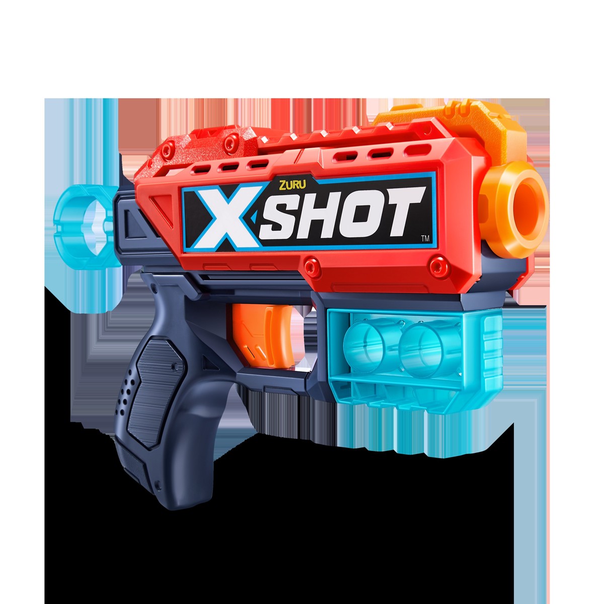 X-SHOT, puška, sa spužvastim mecima - Kickback (redizajn) , 2 kom