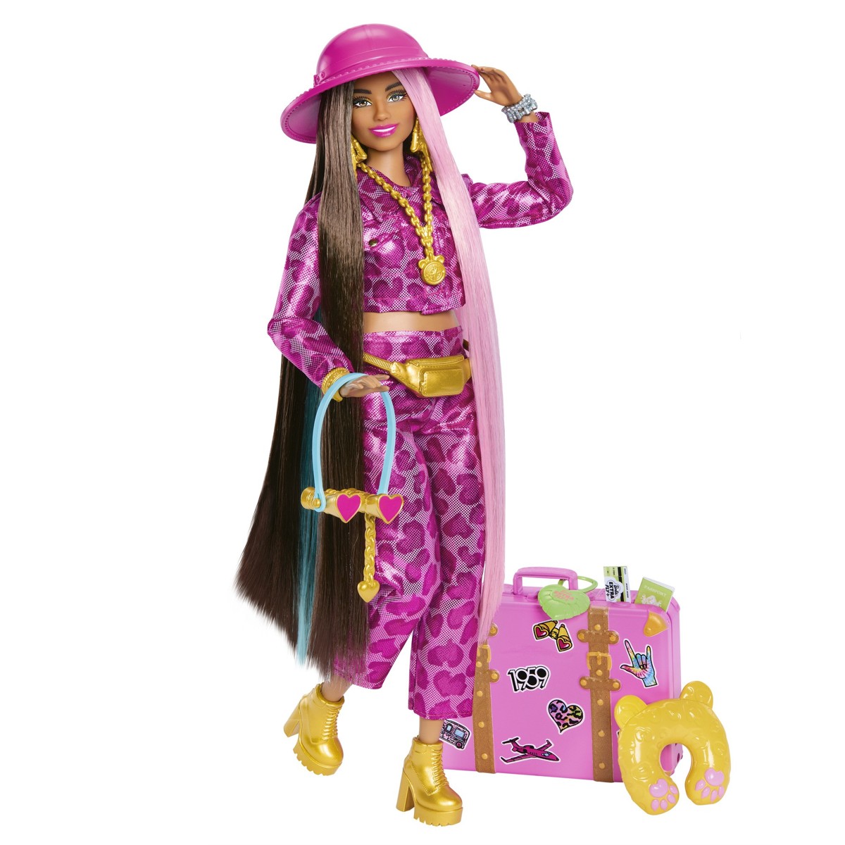 BARBIE Extra, lutka, na putovanju - safari - Image 4