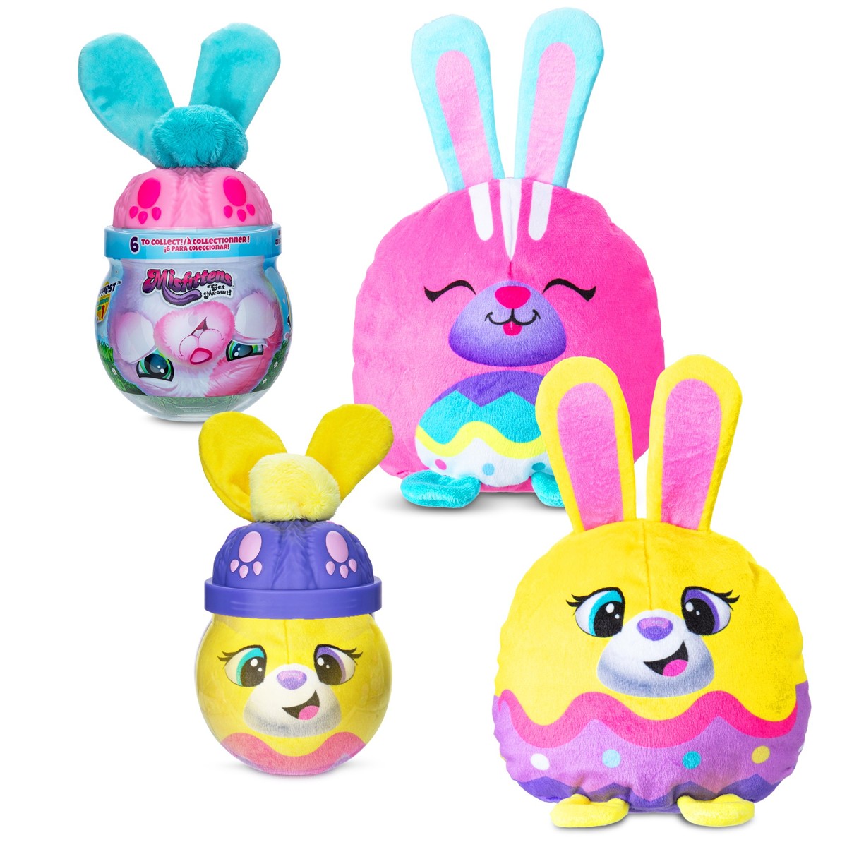 BASIC FUN Misfittens, plišana igračka, zec - Image 2
