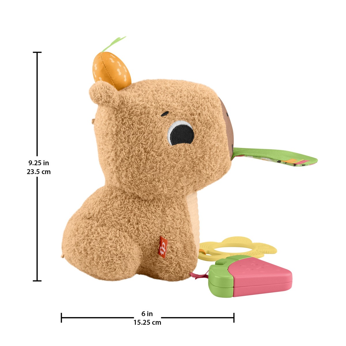 FISHER-PRICE SNUGGLY SNACKY CAPY, plišana igračka - Image 3