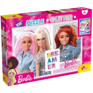BARBIE Glitter, puzzle, BFF, 108 kom