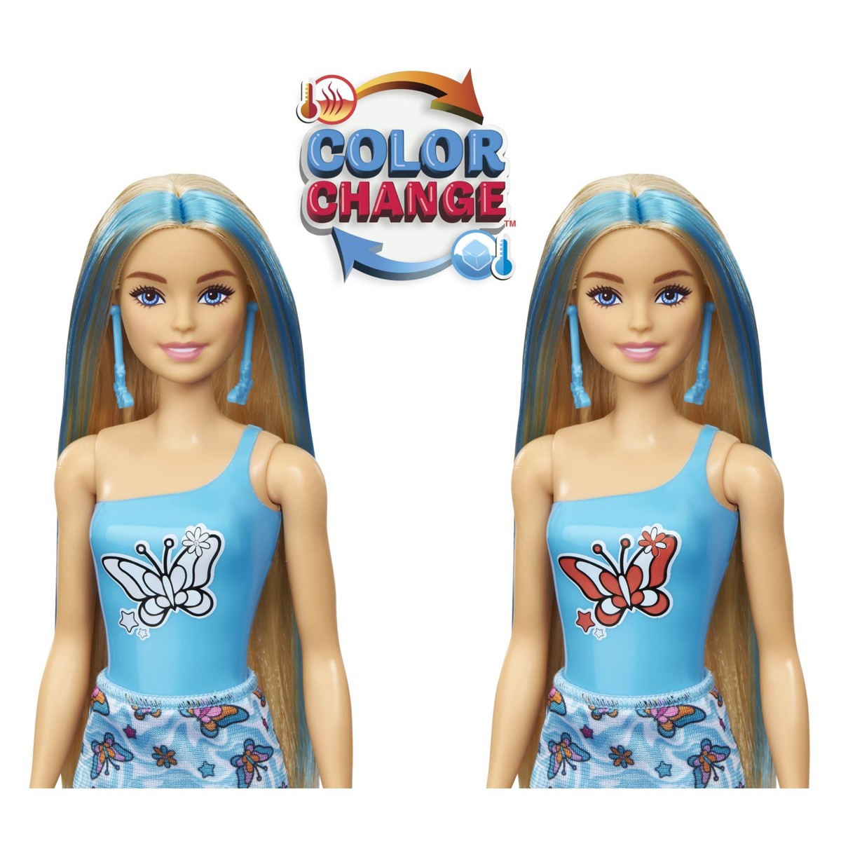 BARBIE Color Reveal Duga, lutka - Image 4