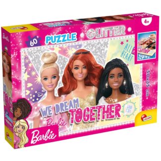 BARBIE Glitter, puzzle, Selfie, 60 kom