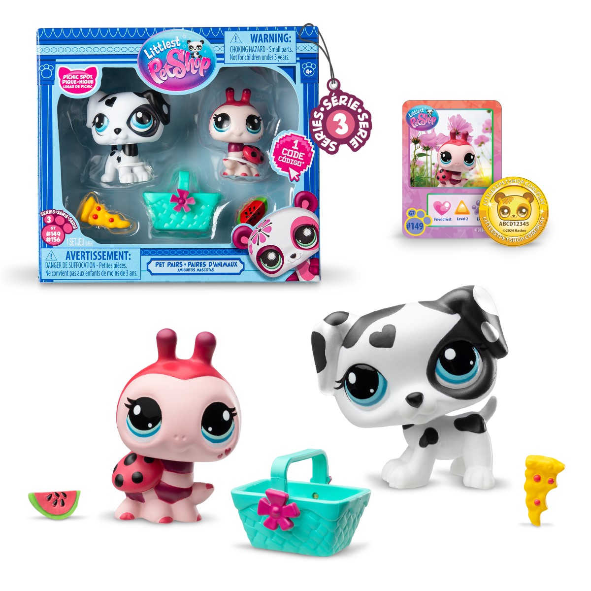 LITTLEST PET SHOP, mini figure, 2pack