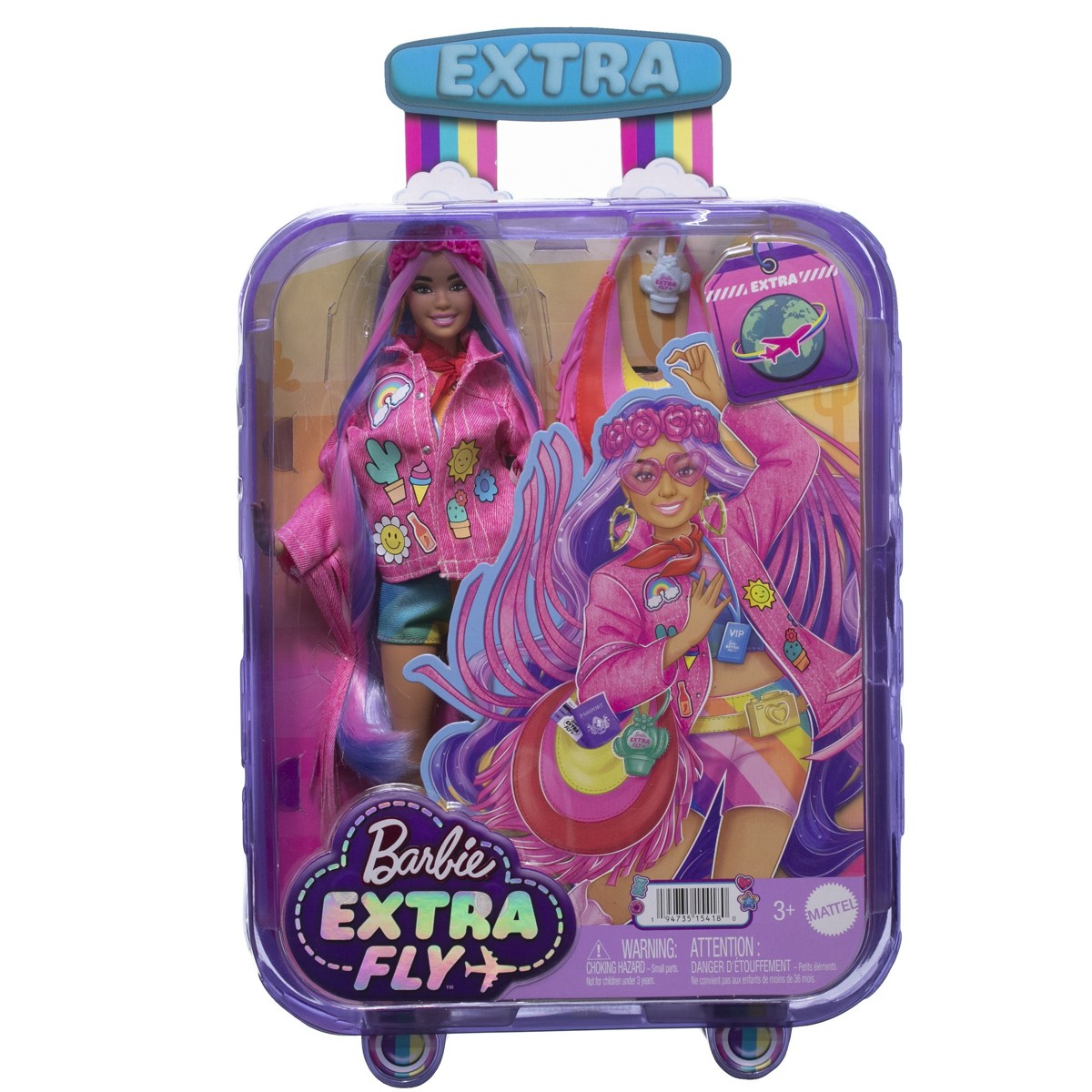 BARBIE Extra, lutka, na putovanju - pustinja