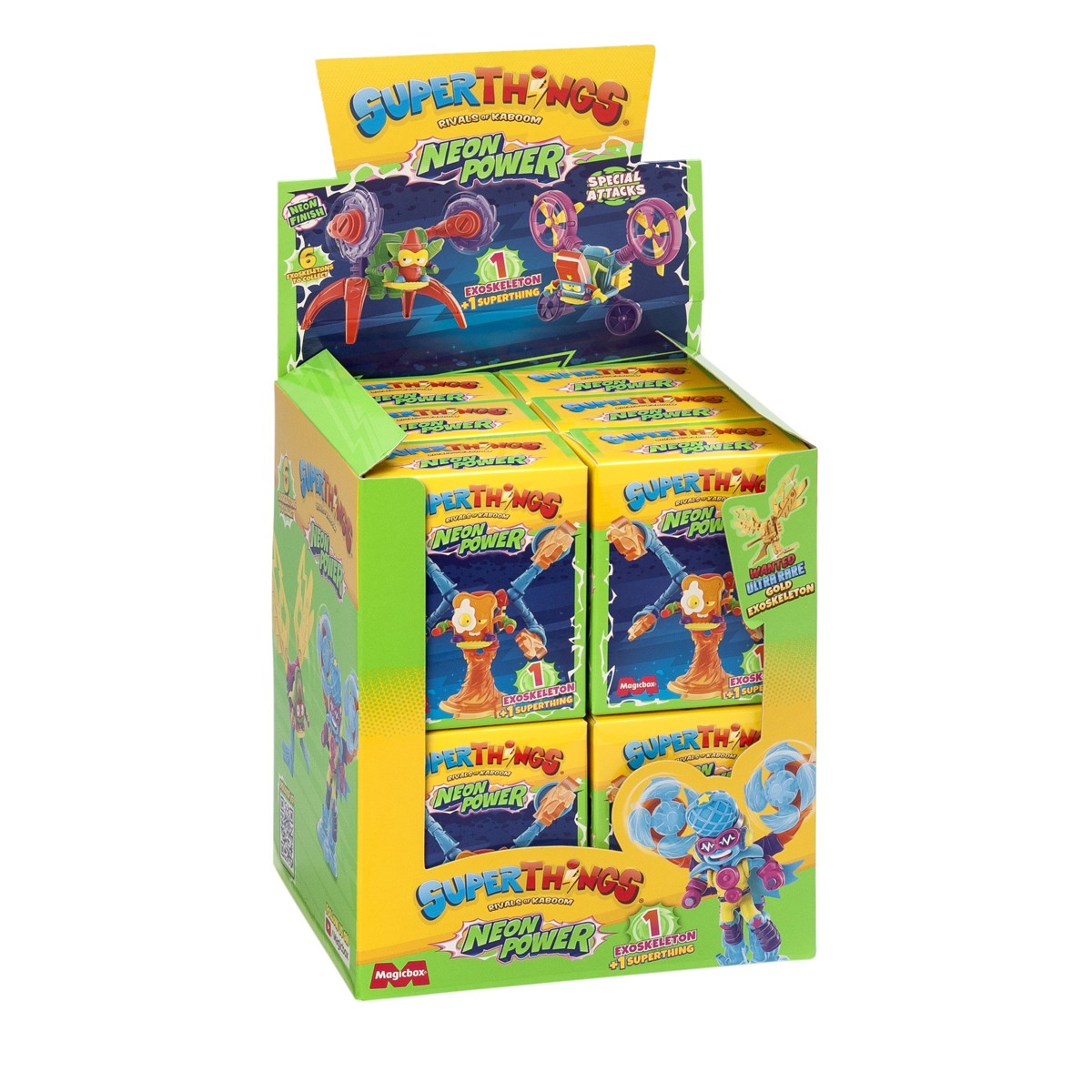 SUPERTHINGS, mini figure, Neon Power - Exisceleton - Image 4