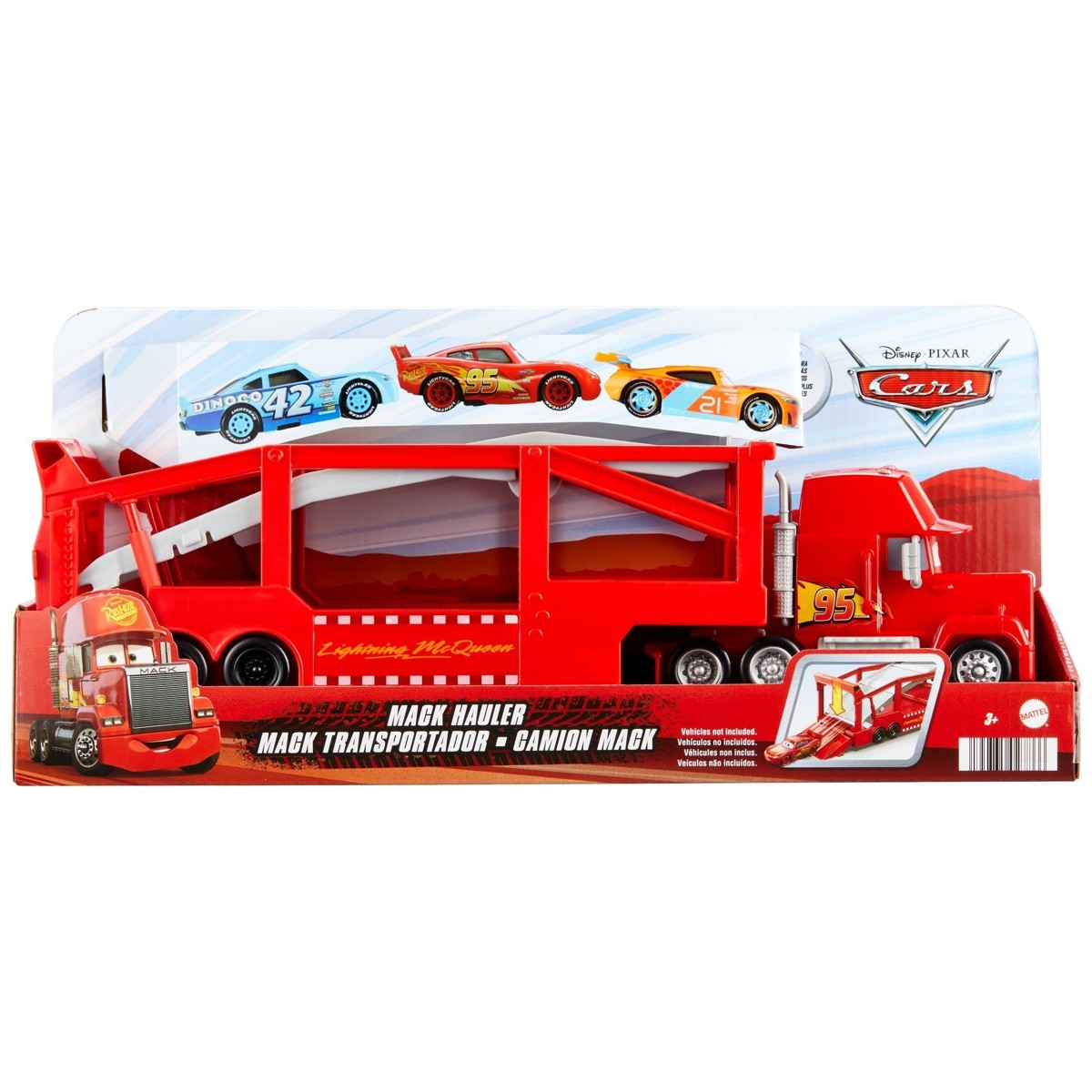 CARS, igračka, kamion autotransporter