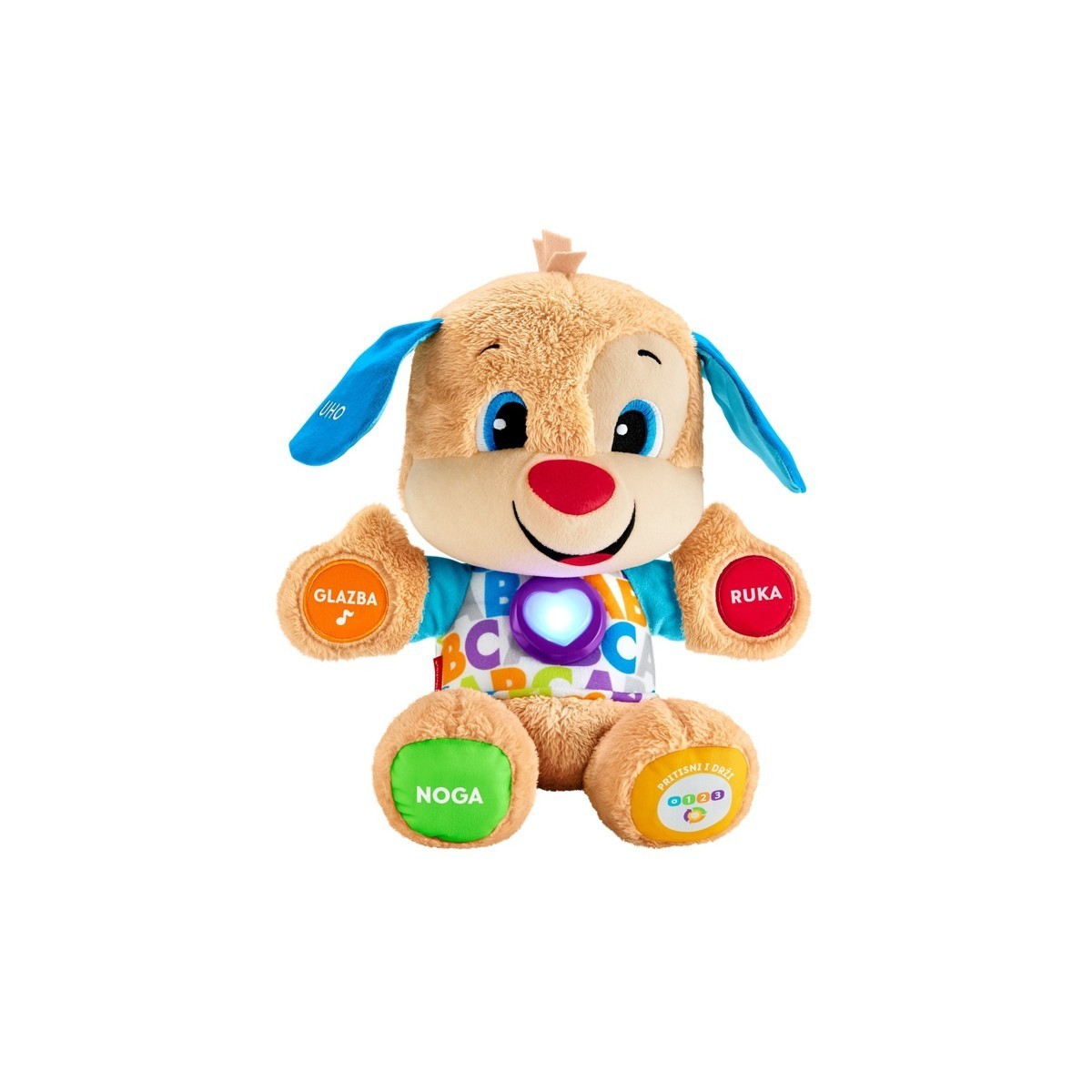 FISHER-PRICE, psić Sveznalica, razine znanja