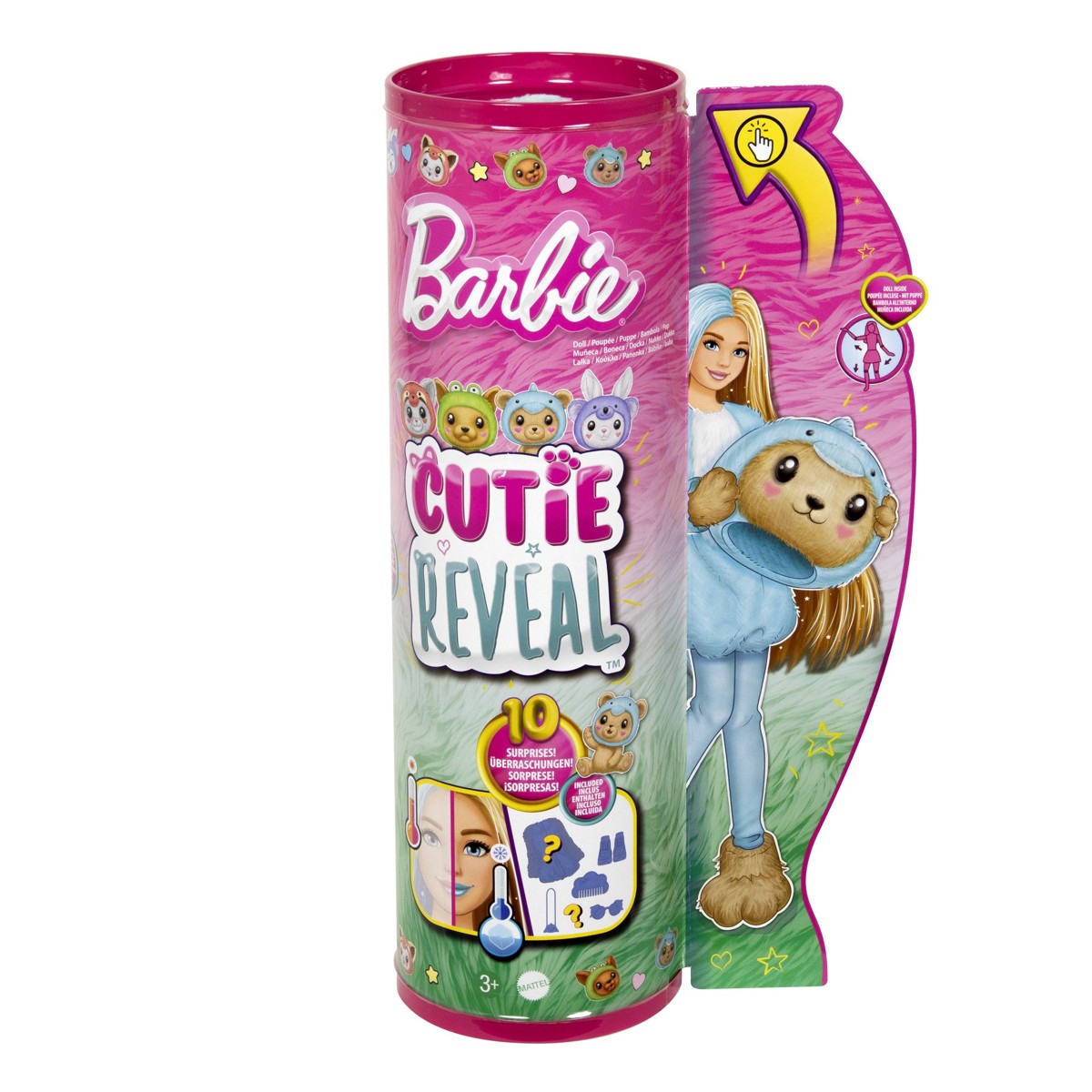 BARBIE Cutie Reveal životinje 2u1, lutka - Image 4