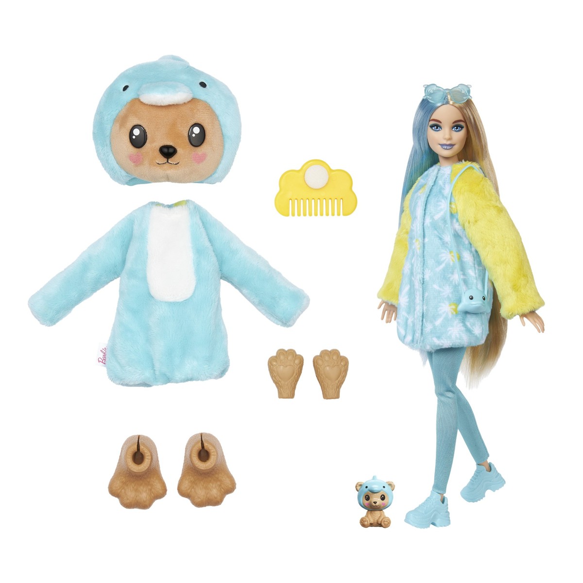 BARBIE Cutie Reveal životinje 2u1, lutka - Image 6