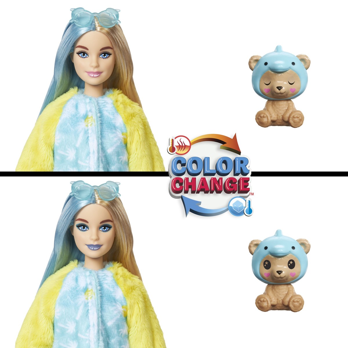BARBIE Cutie Reveal životinje 2u1, lutka - Image 10