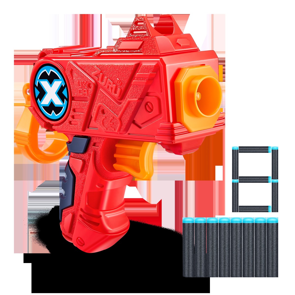 X-SHOT, pištolj, sa spužvastim mecima - Micro Color Card - Image 5