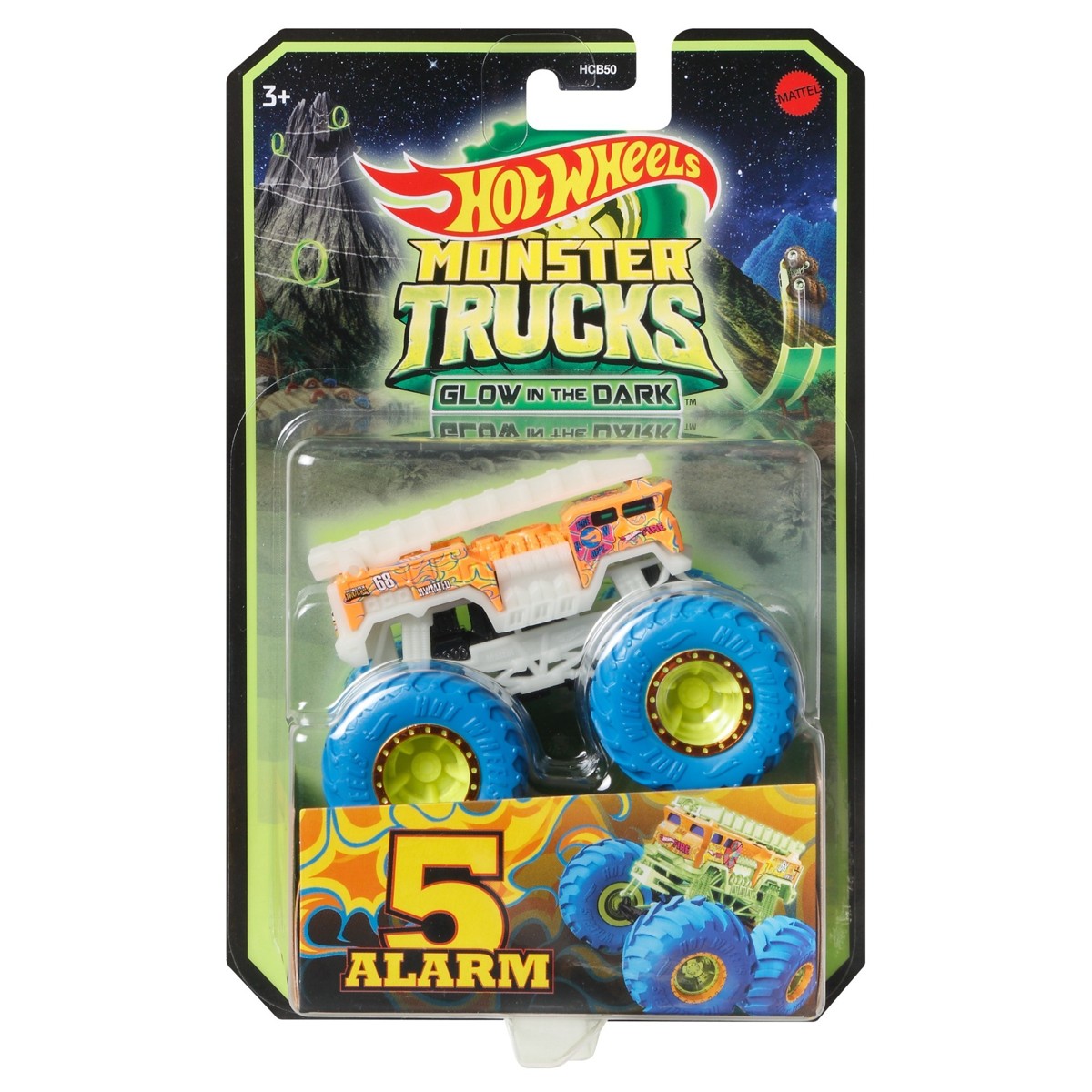 HOT WHEELS Monster Trucks, autić, koji svijetli u mraku - Image 2