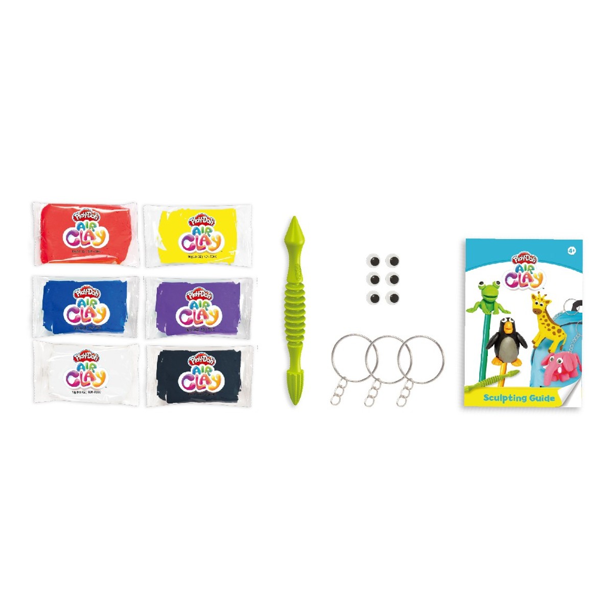 AIR CLAY, set, zabavni životinjski privjesak - Image 2