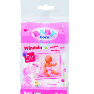 ZAPF BABY BORN pelene - 5kom 826508