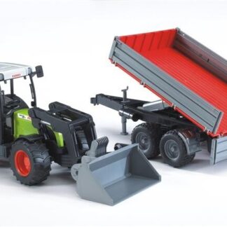 BRUDER traktor Class Nectis s prikolicom 02112
