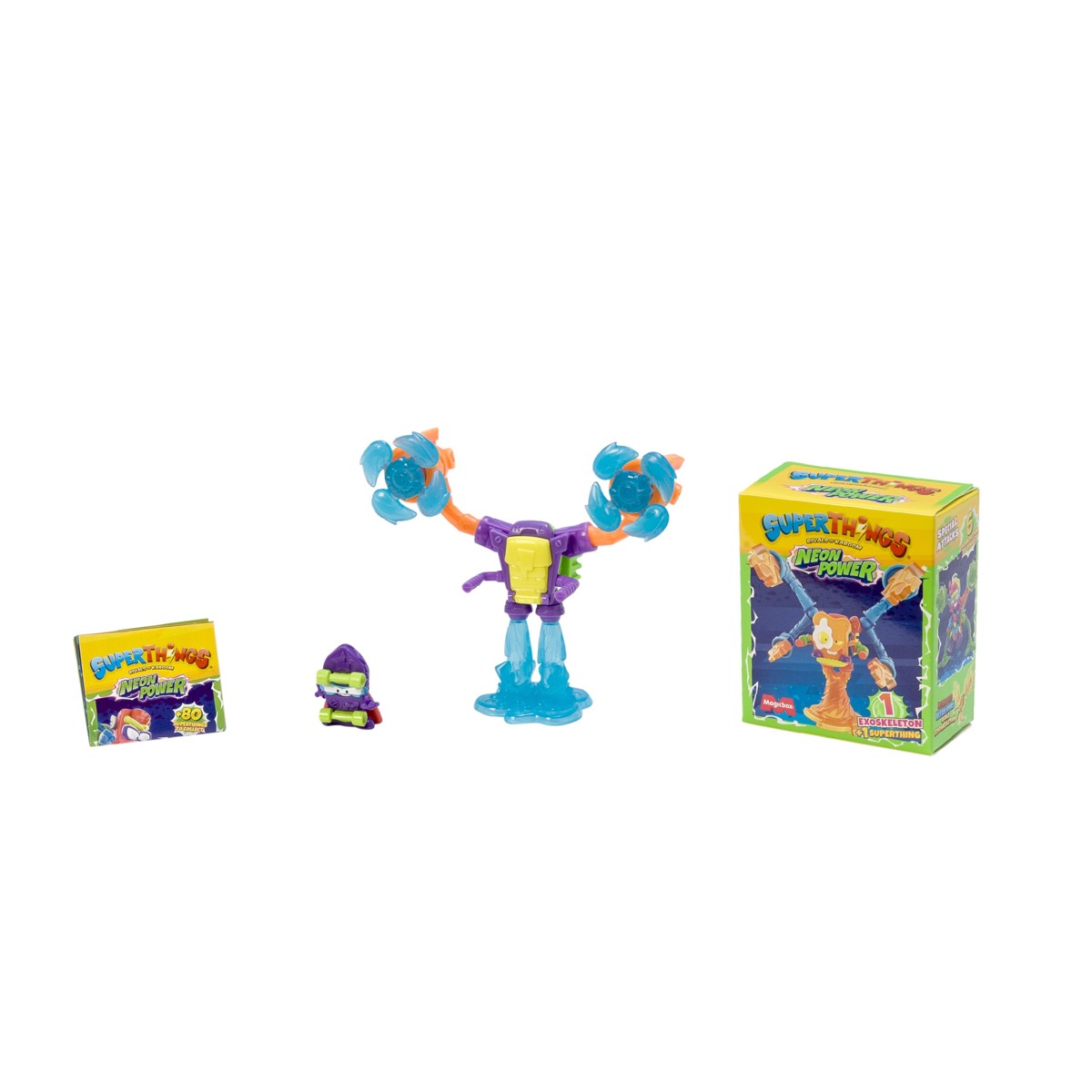SUPERTHINGS, mini figure, Neon Power - Exisceleton - Image 2