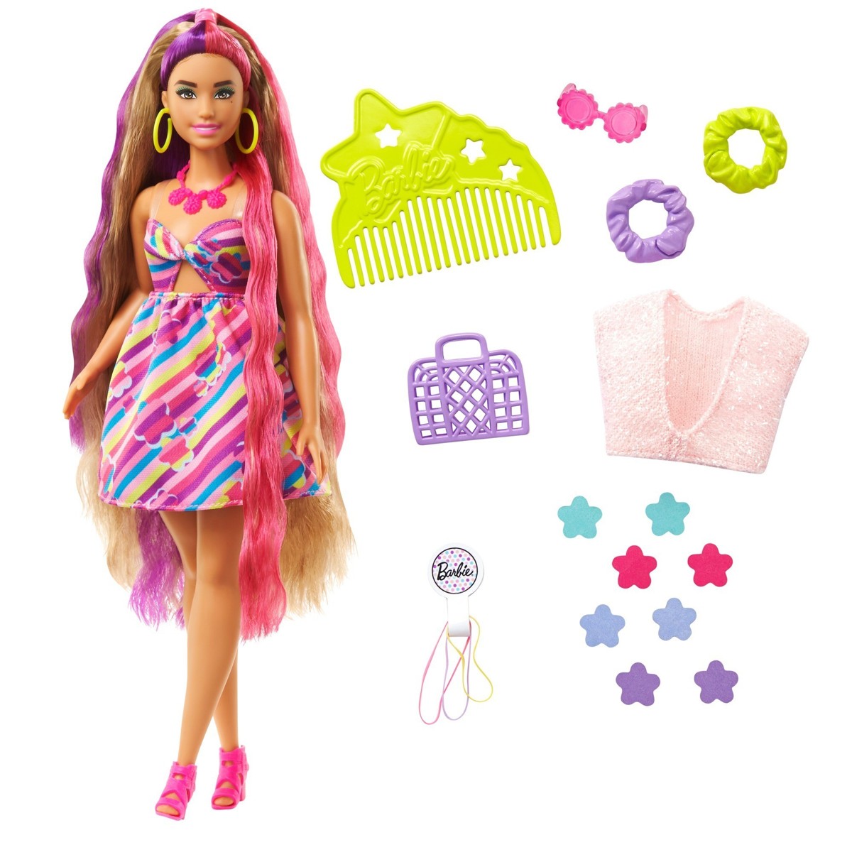 BARBIE, lutka, totally hair smeđa - Image 2