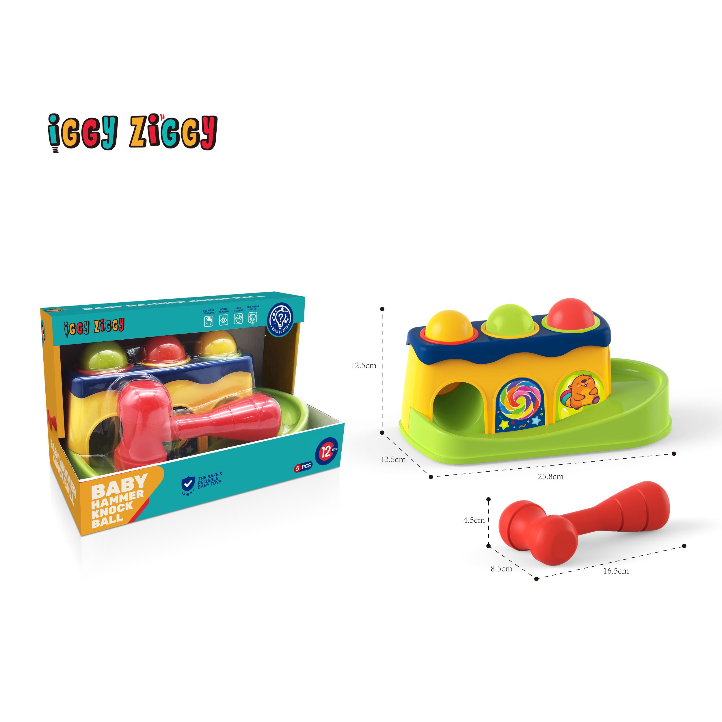 IGGY ZIGGY, čekić s lopticama - Image 3