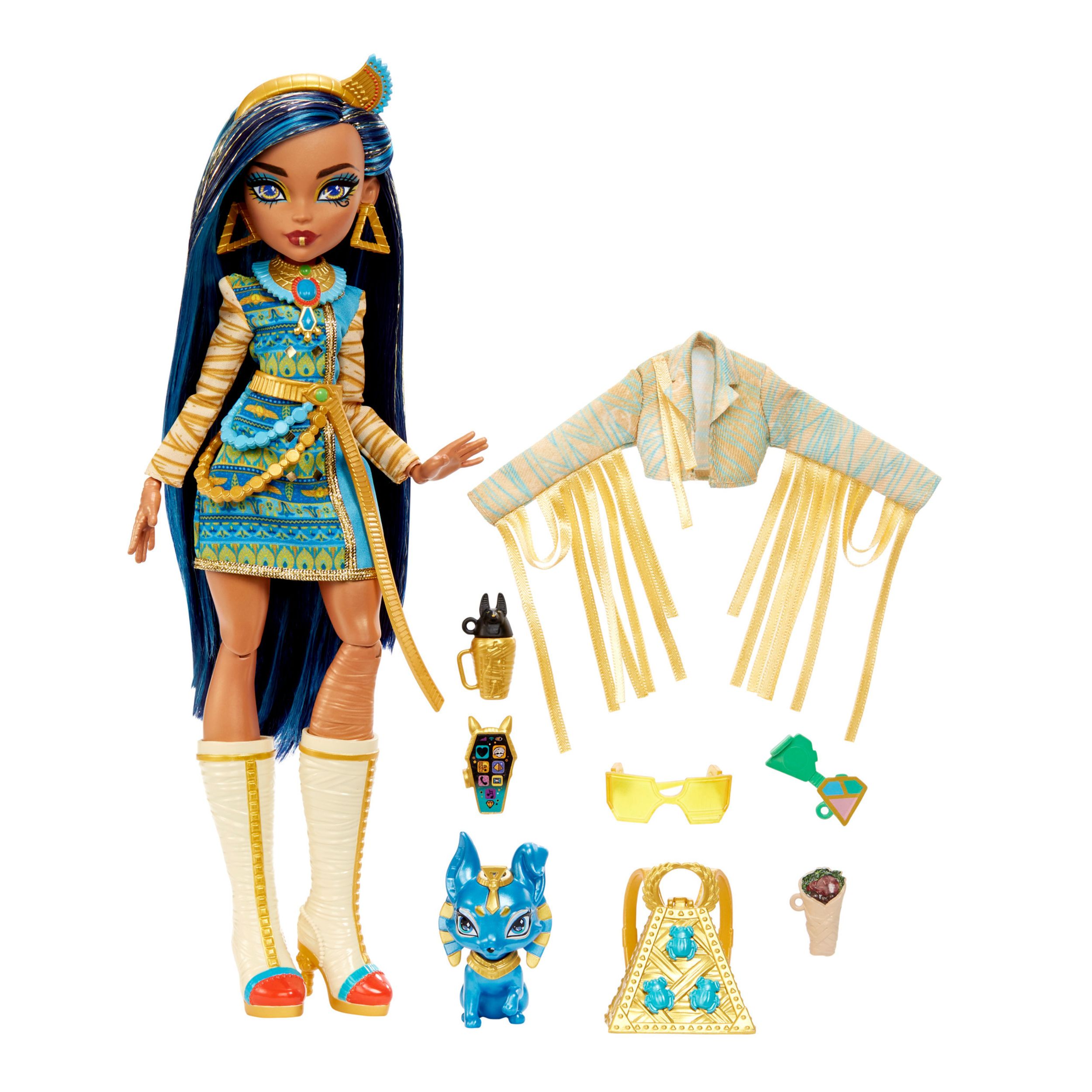 MONSTER HIGH, lutka, Cleo