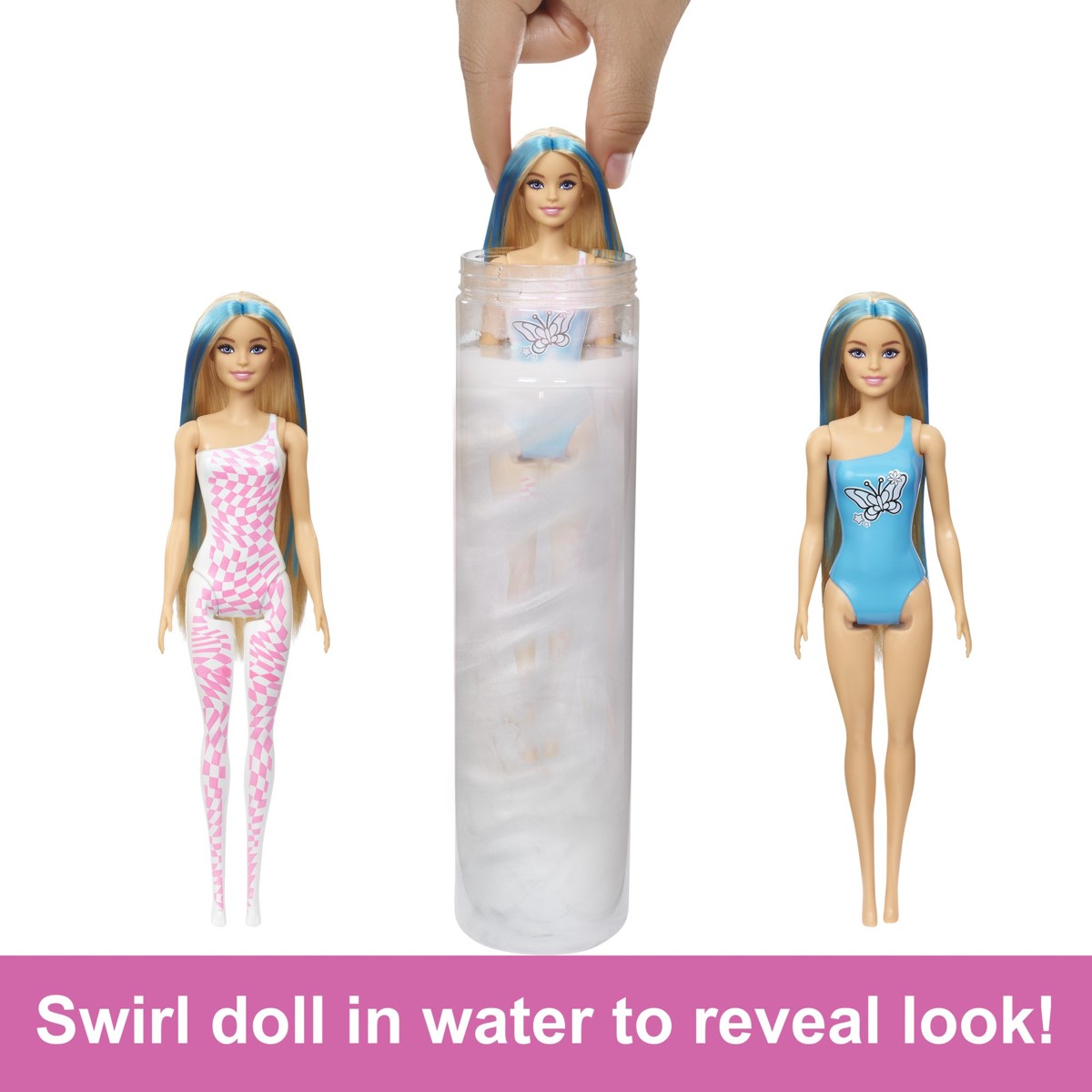 BARBIE Color Reveal Duga, lutka - Image 6