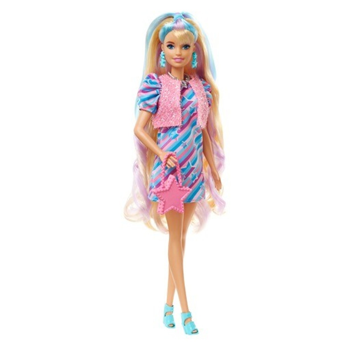BARBIE, lutka, totally hair plava - Image 7