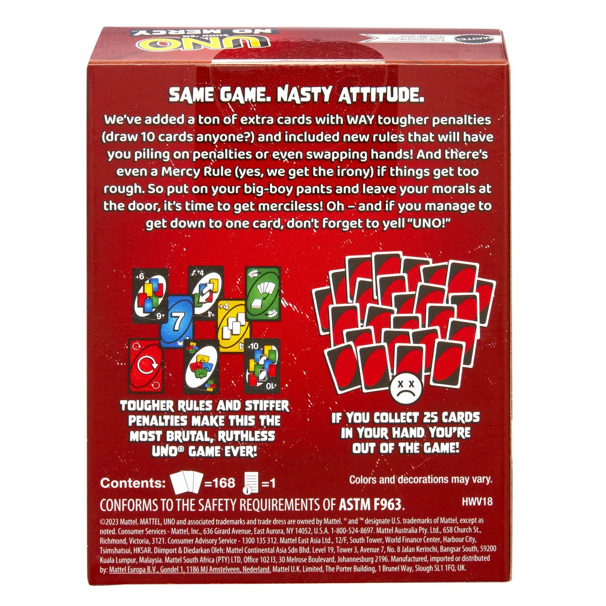 GAMES, društvena igra, Uno No Mercy - Image 4