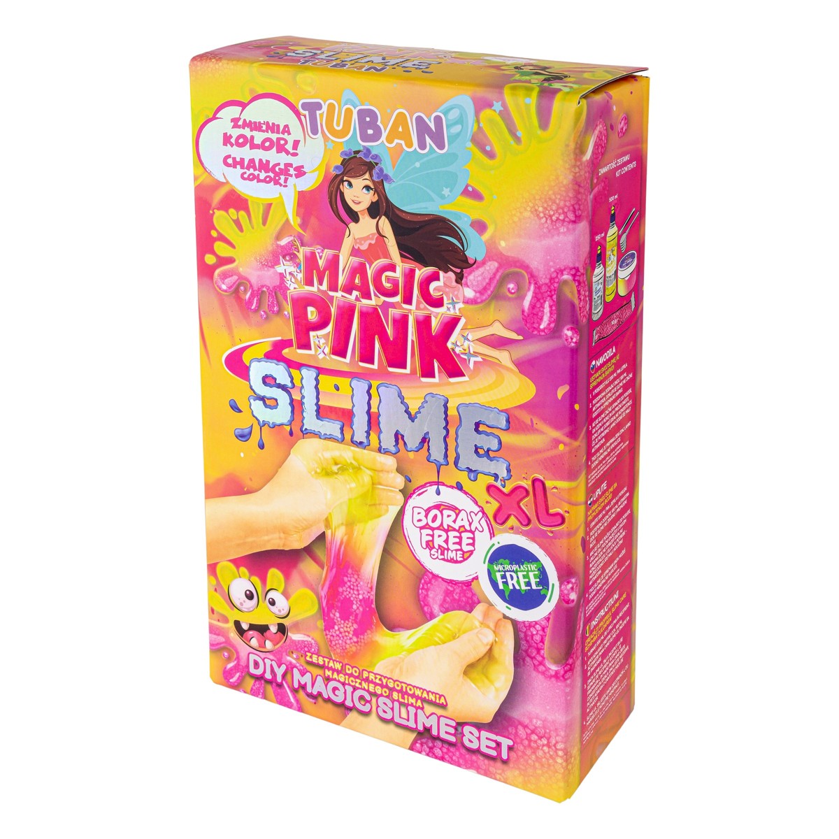 TUBAN, DIY set, slime magični XL - rozi - Image 2