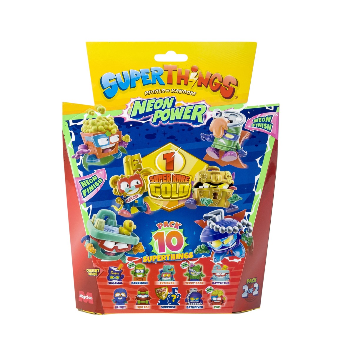 SUPERTHINGS, mini figure, Neon Power, 10 kom