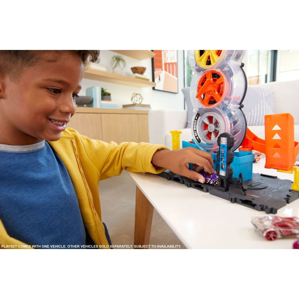 HOT WHEELS City trgovina guma, set - Image 9