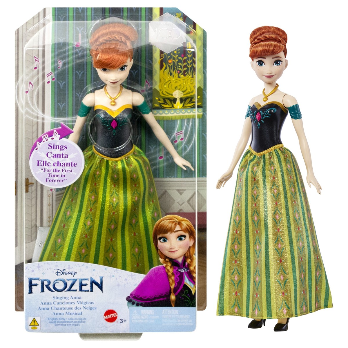 DISNEY Frozen, lutka, Anna koja pijeva - Image 2