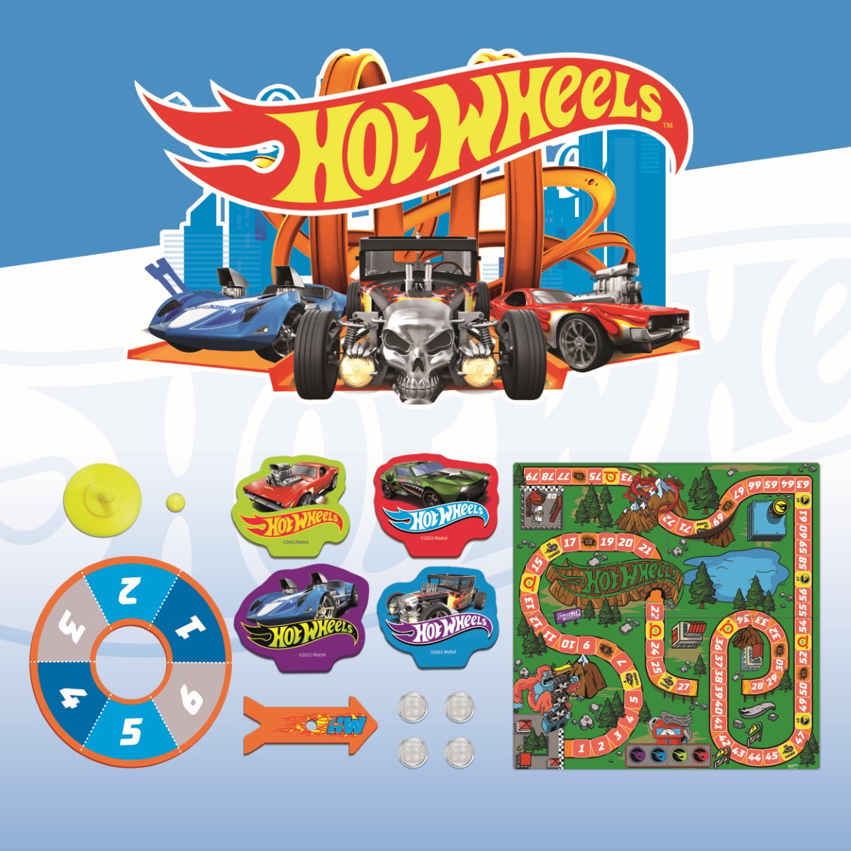 HOT WHEELS, društvena igra, Super brza utrka - Image 3