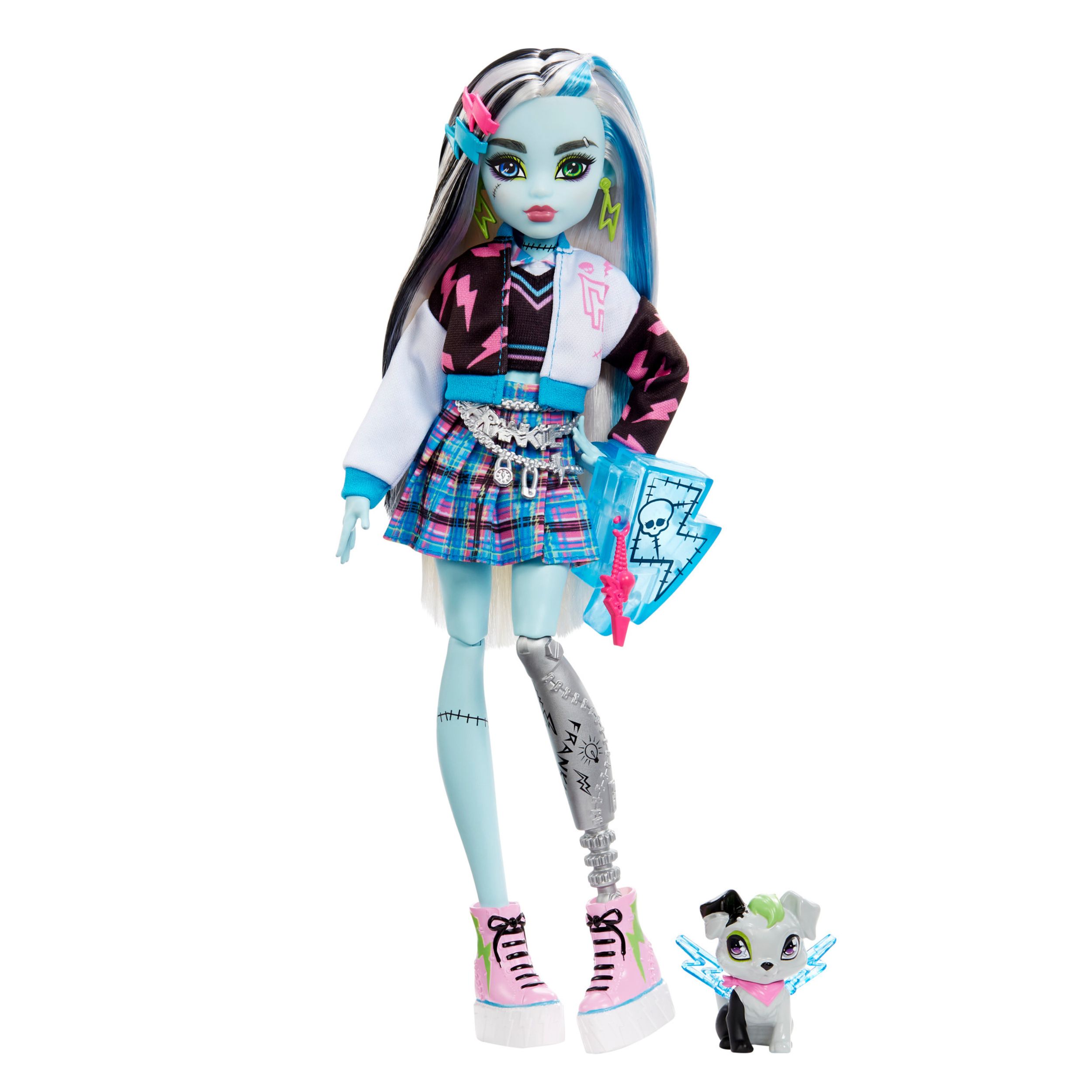 MONSTER HIGH, lutka, Franker