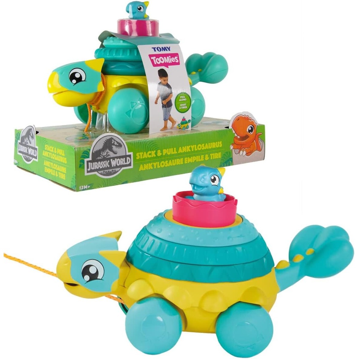 TOMY Jurassic, igračka, dinosaur za slaganje - Image 4