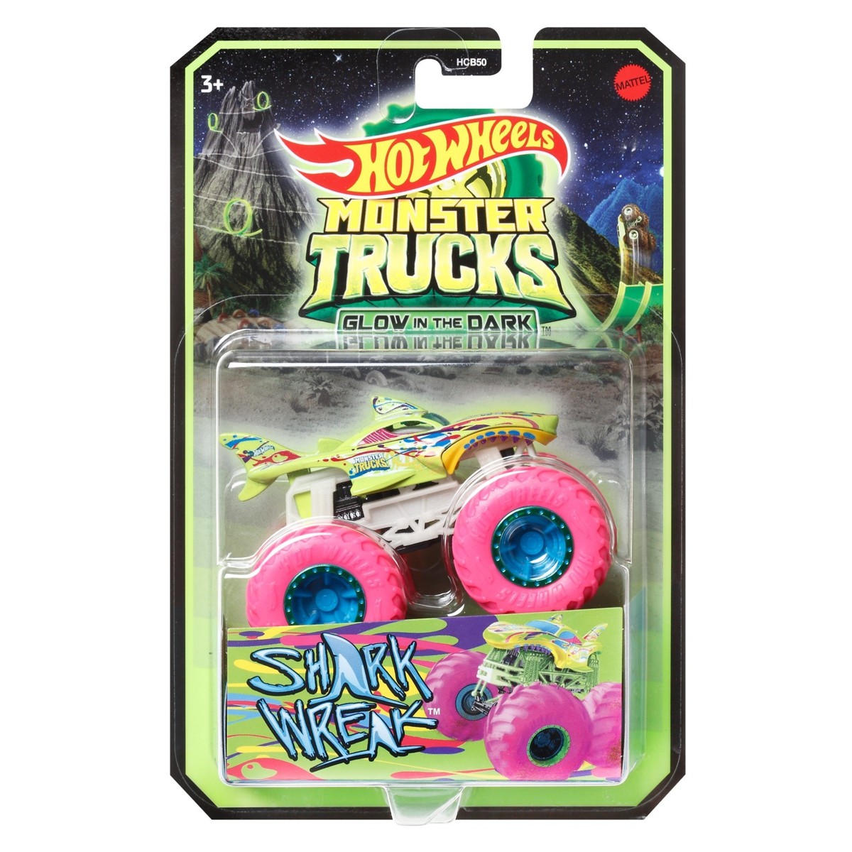 HOT WHEELS Monster Trucks, autić, koji svijetli u mraku - Image 7
