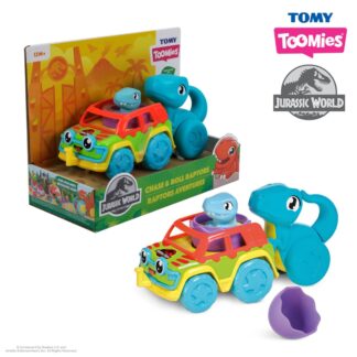 TOMY, igračka, Jurassic vozilo s dinosaurom