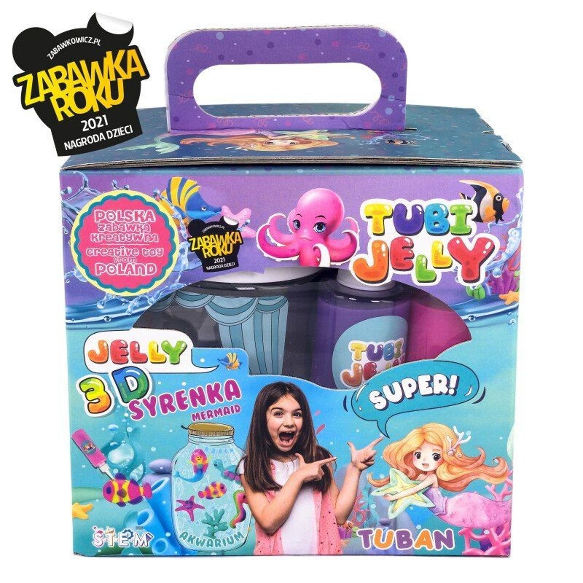 TUBAN Jelly, kreativni set, morska sirena - Image 2