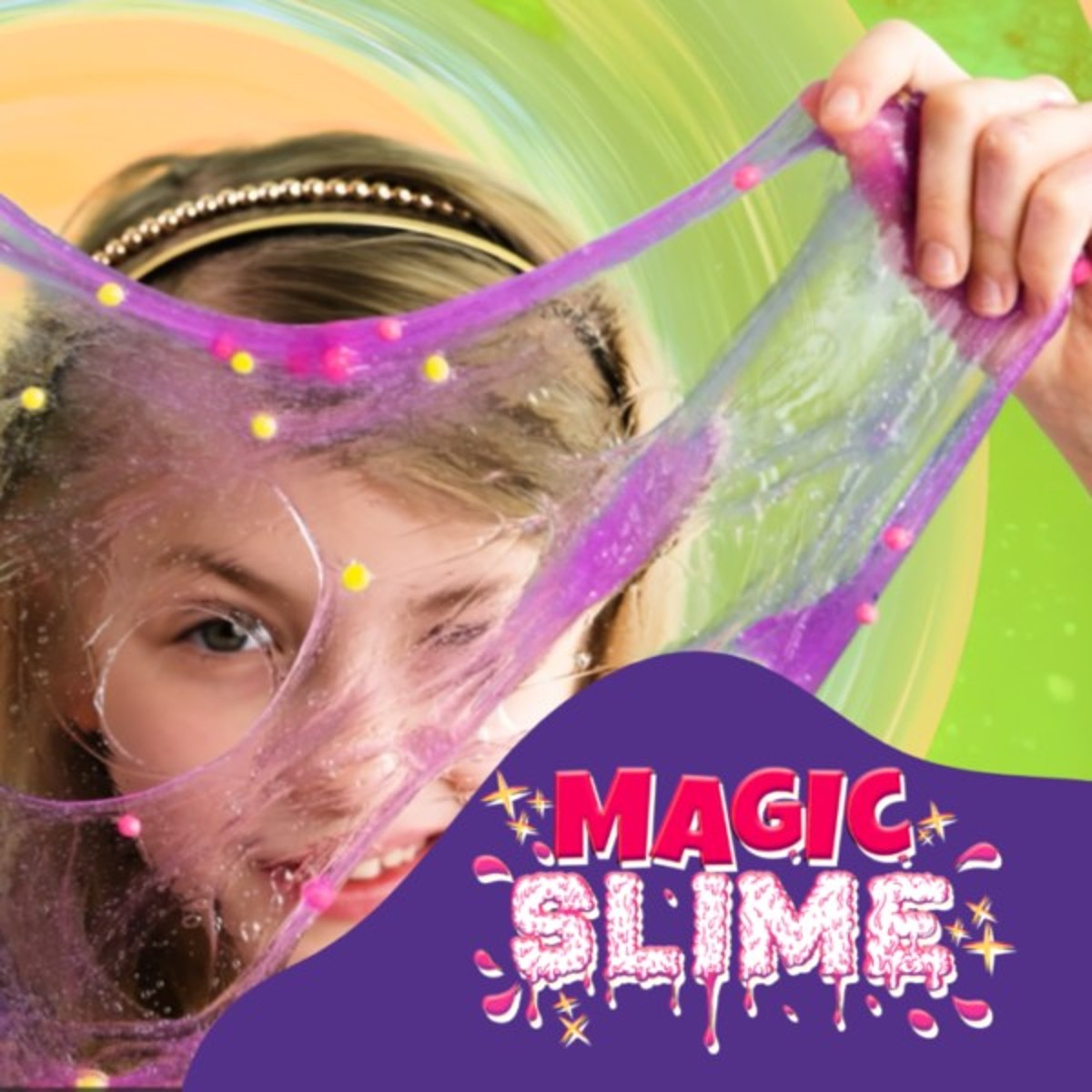 TUBAN, DIY set, slime magični XL - rozi - Image 7