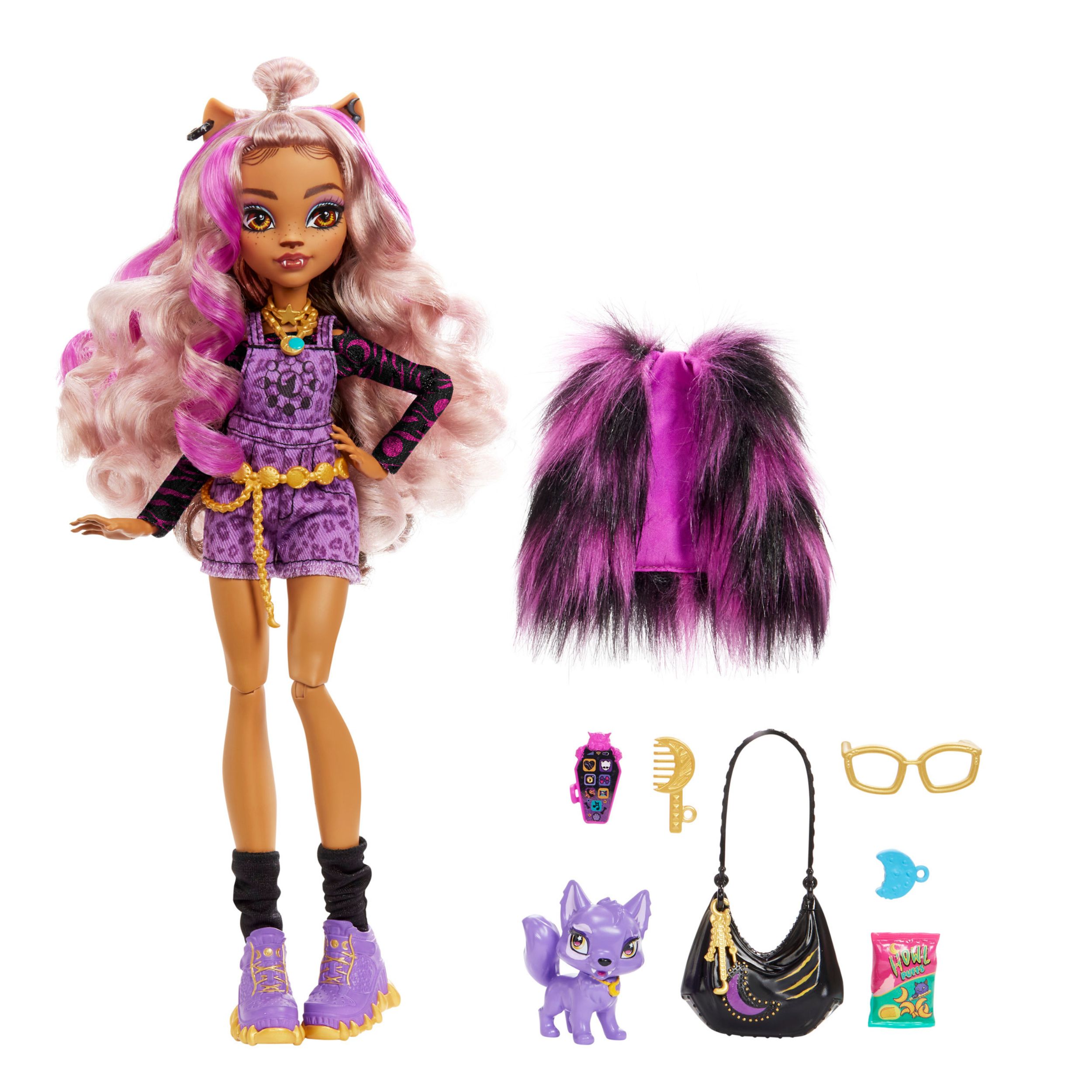 MONSTER HIGH, lutka, Clawdeen