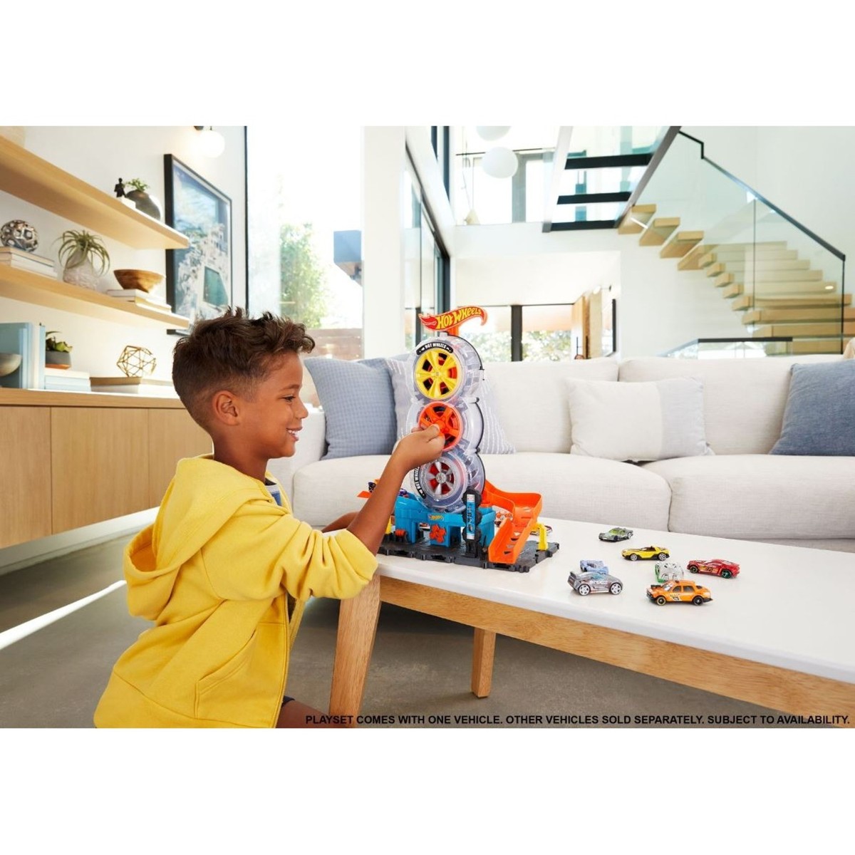 HOT WHEELS City trgovina guma, set - Image 10